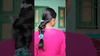 easy hair style 🌨️ youtubeshorts ytshorts hair hairbun hairtutorial Beauty 30seceasyhair [upl. by Am]