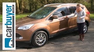 Ford Kuga SUV 2013 review  CarBuyer [upl. by Enimzaj]