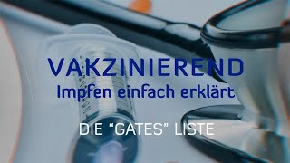 Vakzinierend Die Gates Liste Kamasha TV erklärt die Hintergründe zur Bill and Melinda Gates Stiftung [upl. by Ihdin]