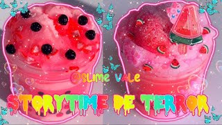 ¡LA MANSIÓN SANGRIENTA DE MÍ AMIGA 🩸😱 storytime de terror ➕ slime 🌈 ✨ [upl. by Kliman208]