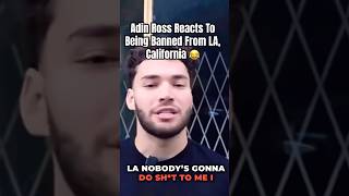 Adin Ross Reacts To Being Banned [upl. by Hesper]