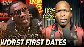 Shannon Sharpe amp Chad Johnson react to fans worst first date stories  Nightcap [upl. by Riek220]