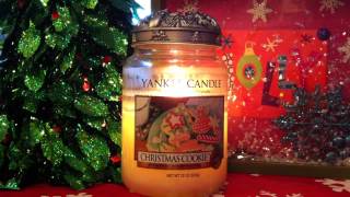 Yankee Candle Christmas Cookie Review [upl. by Tod]