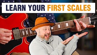 Your Very FIRST Guitar Scales Lesson [upl. by Aicilef]