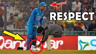 Indian Cricket Team ► Respect ► Most Emotional amp Beautiful Moments ► Updated 2018 [upl. by Elton]