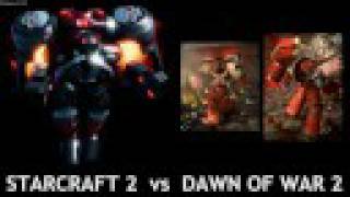 StarCraft 2 vs Dawn of War 2  Comparison [upl. by Eolc750]