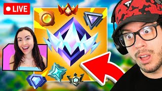 FORTNITE RANKED with MY GIRLFRIEND [upl. by Brod]