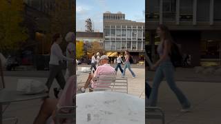 In front of Harvard Science Center shorts shortvideo harvard harvarduniversity travel usa [upl. by Henriha]