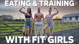 Weekend of Eating amp Training with Fit Girls Ft Nutty Foodie Fitness [upl. by Ehc]