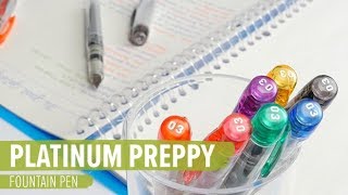 Platinum Preppy Fountain Pen [upl. by Calesta739]