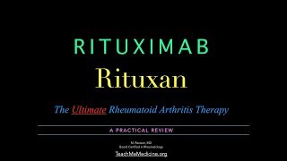 Rituximab Rituxan A Practical Review [upl. by Nolyag777]