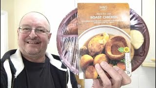 MampS Roast Chicken Dinner  Traditional Sunday Roast  Food Review [upl. by Pirbhai350]