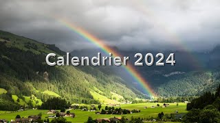 4 calendriers 2024 à customiser un vrai gain de temps [upl. by Leamsi642]