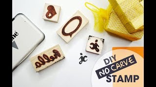 DIY Stamp  No carving required [upl. by Jorry198]