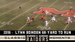 WGH Classic Moments  2016  Lynn Bowden 68yard TD run [upl. by Bryant]