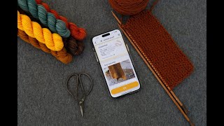 How to cast on a project with the Tin Can Knits app [upl. by Aneej]