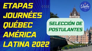 ETAPAS JOURNÉES QUÉBEC AMÉRICA LATINA 2022 [upl. by Vtehsta]