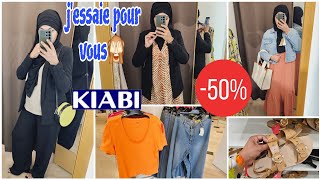 KIABI🙈LES SOLDES AVANT LHEURE 50 JESSAIE QUELQUES TENUES kiabi mode soldes 1706 outfitkiabi [upl. by Ahtinak]