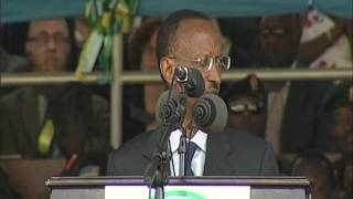 President Kagame addresses the nation during 17th national Liberation Day Kigali 4 July 2011 [upl. by Kcajyllib919]