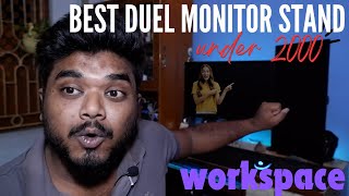 Best Duel Monitor Stand for Workspace amp Maximize Your Desk Space also Best Options for Home Office [upl. by Davidson89]