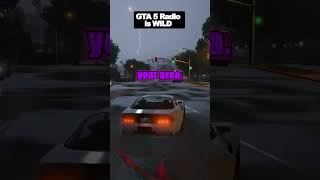 GTA V Radio is so WILD 💀 [upl. by Hugon]