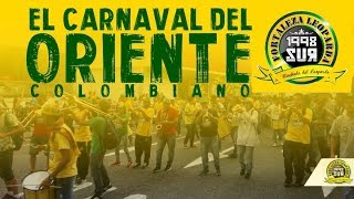 La unica hinchada del oriente colombiano  El carnaval del oriente  FORTALEZA LEOPARDA SUR 2017 [upl. by Halland]