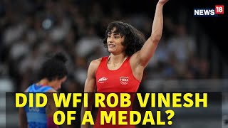 Vinesh Phogat News Live  Paris Olympics 2024 Live  Politics Over Vineshs Disqualification  N18G [upl. by Isacco577]