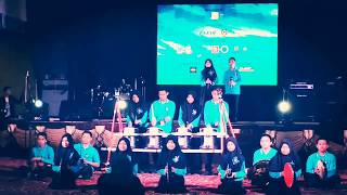 JUARA 1 MUSIC PERCUSSION RESULT SHOW Performanced By MTsN 1 Makassar [upl. by Luiza]