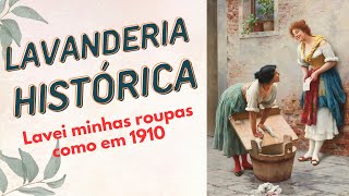 😱 TESTANDO DICAS DE LAVANDERIA DE 1910  Como as pessoas faziam antes da máquina de lavar [upl. by Paddie]