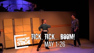 Vermont Stage Presents ‘tick tick BOOM‘  1 minute [upl. by Neliac575]