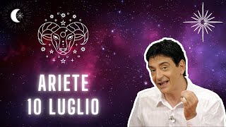 Ariete ♈️ Loroscopo di Paolo Fox  10 Luglio 2024  Segno fortunato Testacuore uno a uno [upl. by Carla]