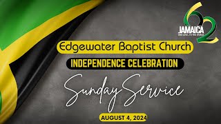 Edgewater Baptist Church Online Service August 4 2024 [upl. by Spears]