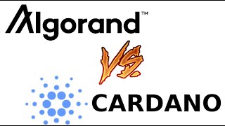 Cardano vs Algorand  A complete comparison of 2 potential ETH killers [upl. by Hanas]