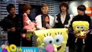 Eng Sub  SHINee celebrate Spongebobs 10th Anniversary [upl. by Gomez422]