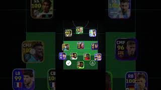 4213 Formation ☠️ efootball efootball2024 pes pes2021 sakilgamer07 shorts [upl. by Brodsky]