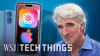 Apple’s Craig Federighi Explains Apple Intelligence Delays Siri’s Future and More  WSJ [upl. by Neelyad808]