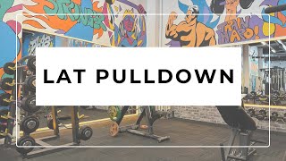 LAT PULLDOWN [upl. by Avictor]