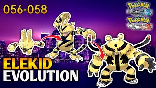 How To Evolve Elekid Into Electabuzz And Electivire In Pokemon Black 2 amp White 2  Unova Pokedex [upl. by Ayekat762]