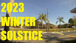 2023 Winter Solstice Timelapse from sunny Florida [upl. by Bale]