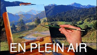 Painting En Plein Air  TOP TIPS for a successful scene [upl. by Amy]