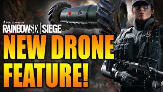 Rainbow Six Siege  In Depth NEW ADVANCED DRONE FEATURE [upl. by Elaweda]