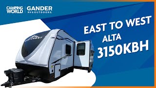 2021 East to West Alta 3150KBH  Travel Trailer RV Review Camping World [upl. by Gonyea754]