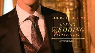 Louis Philippe Luxury Wedding  ThreePiece Suit [upl. by Suidualc]