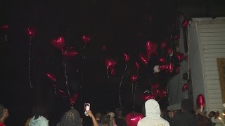 Belleville community holds vigil rallies around family after tragic fire [upl. by Alidia771]