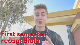 1st Semester Recap as a Freshman at Biola University [upl. by Verena]