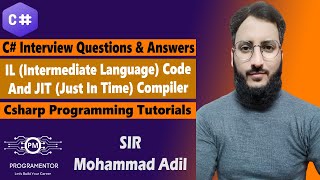 IL Intermediate Language Code And JIT Just In Time Compiler In C  C Interview Qs HindiUrdu [upl. by Sirronal683]