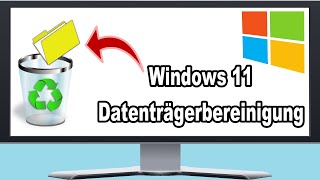 Windows 11 Datenträgerbereinigung  Temporäre Dateien löschen amp Windows Speicher aufräumen [upl. by Eniad]