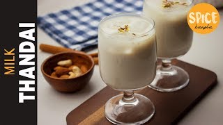 দুধের তৈরি শরবত  ঠান্ডাই  Thandai Recipe  Badam Milk  Masala Milk Spice Bangla Drink Recipe [upl. by Oluap]