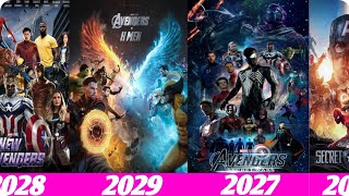 TOP 100 UPCOMING MCU MOVIES AND TV SHOWS IN 20252030 [upl. by Eibber]