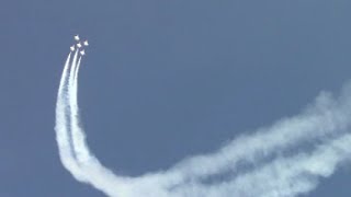 USAF Thunderbirds Cockpit Communications Millville NJ 2015 May 9 [upl. by Muns]